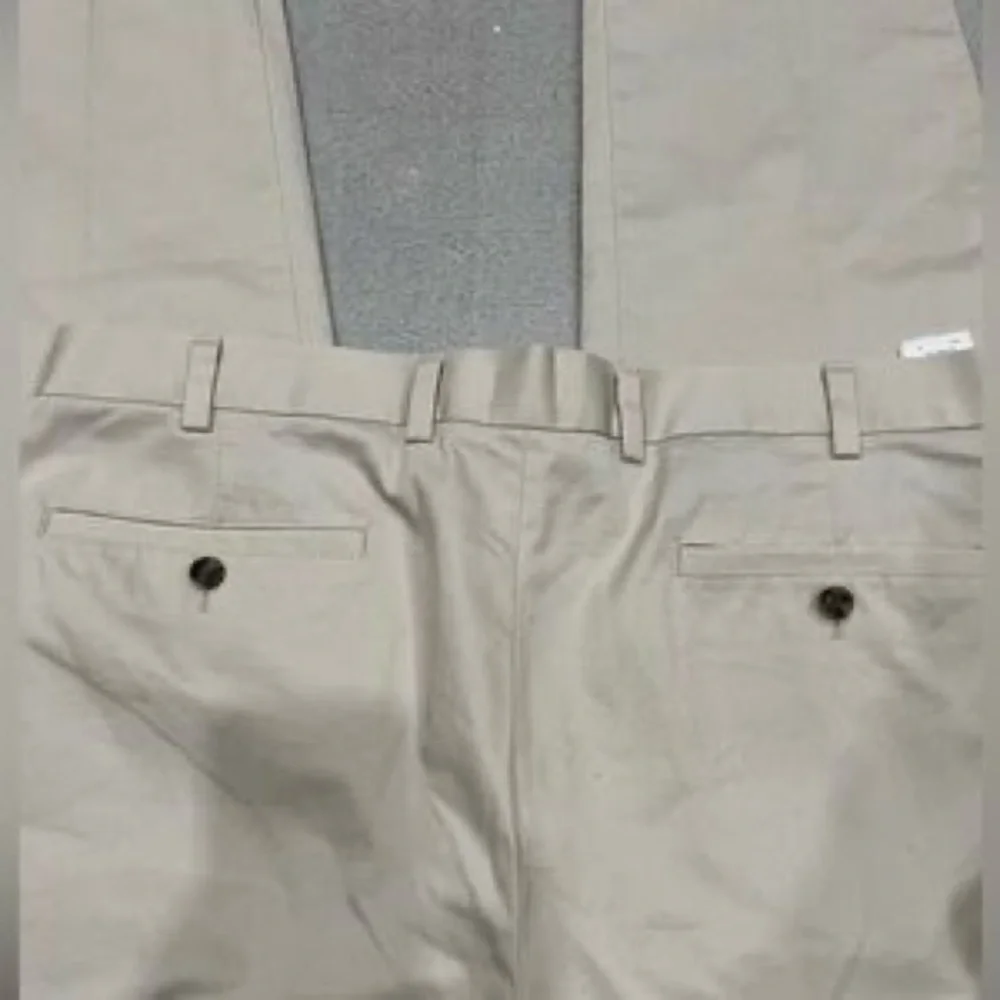 Men's Casual Chino Pants in Light Beige